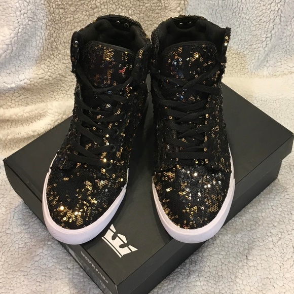 Supra Shoes - Supra X A-Morir Women’s Skytop Hi Top Sneaker